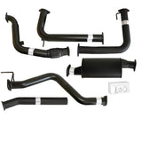 NISSAN NAVARA D40 AUTO #DPF REPLACE# 2.5L YD25D 07 - 16 3" TURBO BACK CARBON OFFROAD EXHAUST WITH MUFFLER ONLY - NI220-MO 2