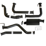 NISSAN NAVARA D40 AUTO #DPF REPLACE# 2.5L YD25D 07 - 16 3" TURBO BACK CARBON OFFROAD EXHAUST WITH MUFFLER ONLY - NI220-MO 1
