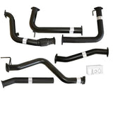 NISSAN NAVARA D40 AUTO #DPF REPLACE# 2.5L YD25D 07 - 16 3" TURBO BACK CARBON OFFROAD EXHAUST WITH PIPE ONLY - NI220-PO 2