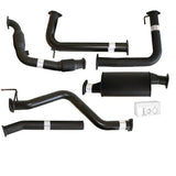 NISSAN NAVARA D40 MANUAL 2.5L YD25D 07 - 16 3" TURBO BACK CARBON OFFROAD EXHAUST WITH MUFFLER & CAT - NI219-MC 1