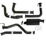 NISSAN NAVARA D40 MANUAL 2.5L YD25D 07 - 16 3" TURBO BACK CARBON OFFROAD EXHAUST WITH MUFFLER NO CAT - NI219-MO 1