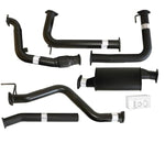 NISSAN NAVARA D40 MANUAL 2.5L YD25D 07 - 16 3" TURBO BACK CARBON OFFROAD EXHAUST WITH MUFFLER NO CAT - NI219-MO 2