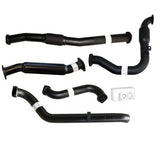 NISSAN PATROL GU Y61 3.0L 2000 -2016 UTE, WAGON 3" TURBO BACK CARBON OFFROAD EXHAUST WITH CAT & HOTDOG - NI207-HC 2