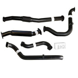 NISSAN PATROL GU Y61 3.0L 2000 -2016 UTE, WAGON 3" TURBO BACK CARBON OFFROAD EXHAUST WITH HOTDOG ONLY - NO CAT - NI207-HO 1