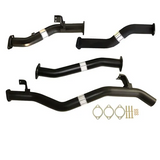 Fits Toyota LANDCRUISER 79 SERIES VDJ76 DOUBLE CAB UTE 4.5L V8 10/2016> 3" #DPF# BACK CARBON OFFROAD EXHAUST PIPE ONLY - TY223-PO 2