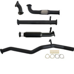 Fits Toyota LANDCRUISER 60 SERIES WAGON 4.0D 12H-T 3" TURBO BACK CARBON OFFROAD EXHAUST WITH HOTDOG - TY261-HO 3